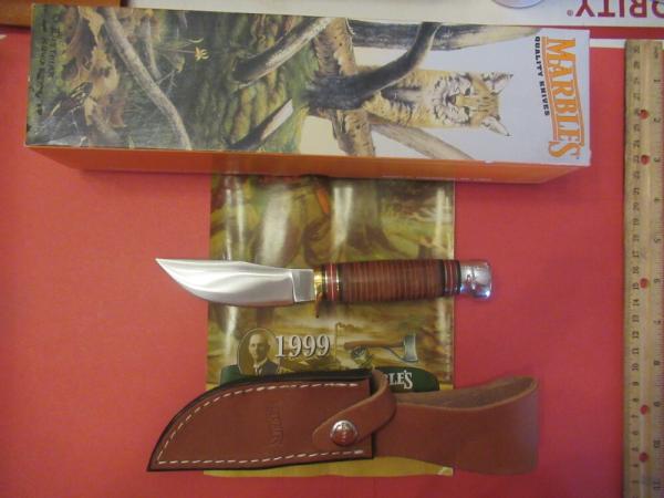 Marbles 1999 Leather Handle Model Fieldcraft Marbles 1999 Leather Handle Model Fieldcraft
