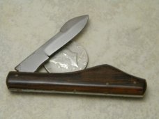 Christians Solingen Germany Wood Ink Eraser Folding Knife Christians Solingen Germany Wood Ink Eraser Folding Knife