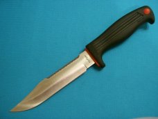 KERSHAW JAPAN 1010 ROUGHNECK SERRATED FIXED BLADE HUNTING SKINNING KNIVES