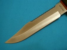 KERSHAW JAPAN 1010 ROUGHNECK SERRATED FIXED BLADE HUNTING SKINNING KNIVES