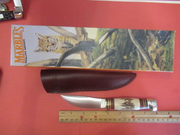 Marbles Stag Fixed Blade Model Fieldcraft 