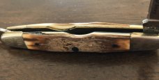 2005 Case XX Fossilized Mammoth Ivory Eisenhower Pen Knife - 0I2263 SS - SN 48 - Scrolled Bolsters 2005 Case XX Fossilized Mammoth Ivory Eisenhower Pen Knife - 0I2263 SS - SN 48 - Scrolled Bolsters
