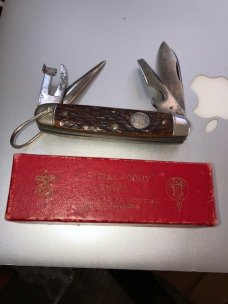 Remington RS3333 Scout knife in Original Box in excellent condition Remington RS3333 Scout knife in Original Box in excellent condition