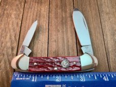 Hen and Rooster Canoe Red Bone Canoe Bertram Made Solingen Germany Hen and Rooster Canoe Red Bone Canoe Bertram Made Solingen Germany