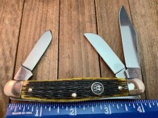 Henckels by Boker Stockman Mountain Moss Colored Pin Feather Jigged Bone Henckels by Boker Stockman Mountain Moss Colored Pin Feather Jigged Bone