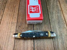 Henckels by Boker Half Whittler or a Gentlemen’s Pen Knife Hell Braun Bone Pin Feather Jigged Henckels by Boker Half Whittler or a Gentlemen’s Pen Knife Hell Braun Bone Pin Feather Jigged