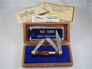 Schrade Old Timer Silver Anniversary USA Mint