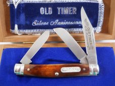Schrade Old Timer Silver Anniversary USA Mint Schrade Old Timer Silver Anniversary USA Mint