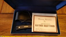 Vintage SCHRADE USA G.D.O.T. GRAND DAD"S SHARP FINGER 1970's in Case MINT LOT A9 Vintage SCHRADE USA G.D.O.T. GRAND DAD"S SHARP FINGER 1970's in Case MINT LOT A9