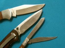 LOT 3 REMINGTON TRAPPER LOCKBACK FOLDING HUNTER POCKET KNIFE KNIVES LOT 3 REMINGTON TRAPPER LOCKBACK FOLDING HUNTER POCKET KNIFE KNIVES
