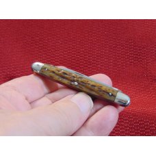 A PAIR OF USED VINTAGE CATTARAUGUS CUTLERY CO. BONE PEN KNIVES c1886/1963 A PAIR OF USED VINTAGE CATTARAUGUS CUTLERY CO. BONE PEN KNIVES c1886/1963