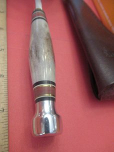 Marbles 1999 Fieldcraft Stag & Aluminum Fixed Blade Marbles 1999 Fieldcraft Stag & Aluminum Fixed Blade