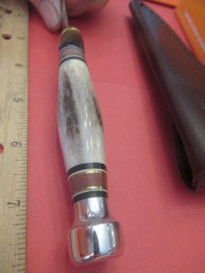 Marbles 1999 Fieldcraft Stag & Aluminum Fixed Blade Marbles 1999 Fieldcraft Stag & Aluminum Fixed Blade