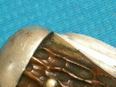 VINTAGE ANTIQUE JIGGED BONE SCHRADE CUT CO WALDEN PRE '46 LIGHT TRAPPER KNIFE KNIVES OLD VINTAGE ANTIQUE JIGGED BONE SCHRADE CUT CO WALDEN PRE '46 LIGHT TRAPPER KNIFE KNIVES OLD