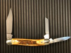 Boker 2005 Tang Stamp Series Whittler in Stag Horn Boker 2005 Tang Stamp Series Whittler in Stag Horn