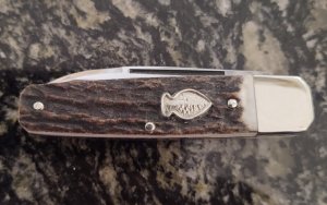 Hen and Rooster Bertram CM-6 Coffin Knife Near Mint!