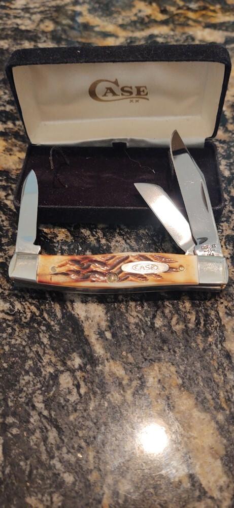 Case XX USA 6 Dot 1984 Stag 53032 SS Stockman Knife - Stag Handles Excellent condition! Case XX USA 6 Dot 1984 Stag 53032 SS Stockman Knife - Stag Handles Excellent condition!