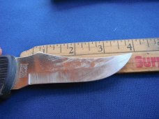 Schrade Imperial Fixed Blade Knife W/Sheath Made in Ireland Stainless