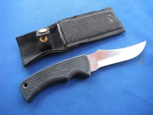 Schrade Imperial Fixed Blade Knife W/Sheath Made in Ireland Stainless