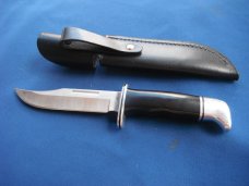 Buck USA 119 FIXED BLADE HUNTING SKINNING KNIFE. Original Sheath. . MADE IN USA!!! Buck USA 119 FIXED BLADE HUNTING SKINNING KNIFE. Original Sheath. . MADE IN USA!!!