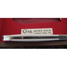 Case XX Stainless USA 1 Dot (1979) W165 SSP SAB Scrimshawed Bone Moby Dick Folding Hunter Knife