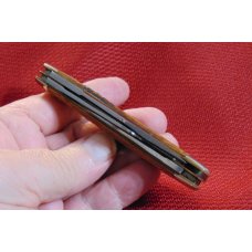 USED CONDITION SCHRADE WALDEN NY USA #880 KON-KAV STOCKMAN ETCHED BLADE BONE HANDLES c1946/1973 USED CONDITION SCHRADE WALDEN NY USA #880 KON-KAV STOCKMAN ETCHED BLADE BONE HANDLES c1946/1973
