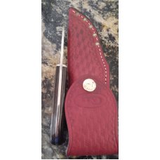 Vintage Case XX USA 10 Dot (1980) Unused Li'l Devil Sheath Knife with Original Leather Sheath Vintage Case XX USA 10 Dot (1980) Unused Li'l Devil Sheath Knife with Original Leather Sheath