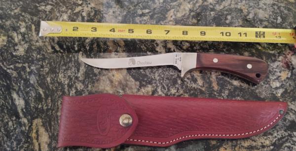 Vintage Case XX USA 9 Dot (1981) Unused Choctaw Fixed Blade Sheath Knife with Original Sheath Vintage Case XX USA 9 Dot (1981) Unused Choctaw Fixed Blade Sheath Knife with Original Sheath