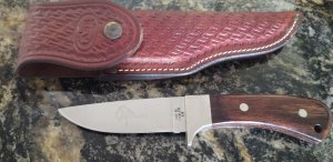 Vintage Case XX USA 1 Dot (1979) Unused Arapaho Fixed Blade Sheath Knife with Original Sheath