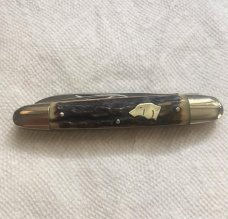 STIDHAM'S  OHIO SLEEVEBOARD WHITTLER DOG HEAD