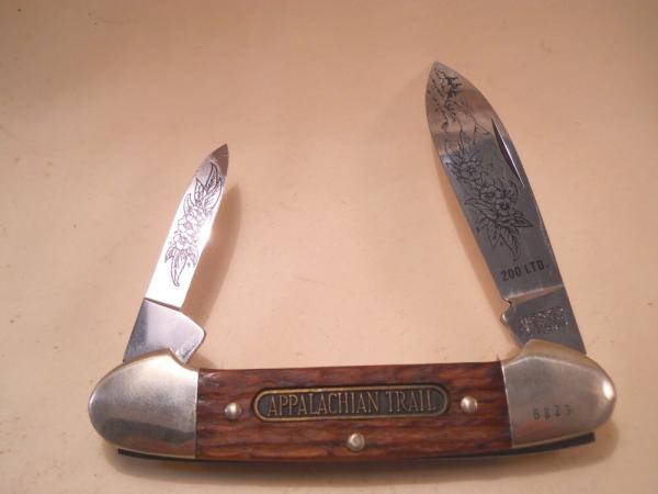 German Boker Canoe Appalachian Trail Commemorative Knife German Boker Canoe Appalachian Trail Commemorative Knife