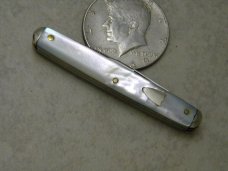 A.W. Bradshaw & Sons Germany XLNT Mother of Pearl Miniature Congress Knife c.1856-1860 Pre Civil War A.W. Bradshaw & Sons Germany XLNT Mother of Pearl Miniature Congress Knife c.1856-1860 Pre Civil War