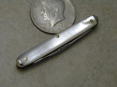A.W. Bradshaw & Sons Germany XLNT Mother of Pearl Miniature Congress Knife c.1856-1860 Pre Civil War A.W. Bradshaw & Sons Germany XLNT Mother of Pearl Miniature Congress Knife c.1856-1860 Pre Civil War