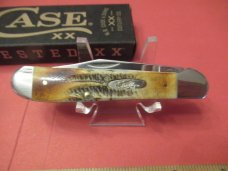 Case XX 2021 Bone Stag Copperhead Pattern # 6.5249 SS Case XX 2021 Bone Stag Copperhead Pattern # 6.5249 SS
