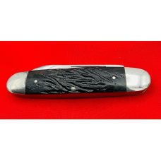 Vintage AERIAL CUT CO MARINETTE WISC Equal End Cigar Jack Pocket Knife c.1912-1944 Bone NM to MINT Vintage AERIAL CUT CO MARINETTE WISC Equal End Cigar Jack Pocket Knife c.1912-1944 Bone NM to MINT