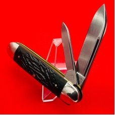 Vintage AERIAL CUT CO MARINETTE WISC Equal End Cigar Jack Pocket Knife c.1912-1944 Bone NM to MINT Vintage AERIAL CUT CO MARINETTE WISC Equal End Cigar Jack Pocket Knife c.1912-1944 Bone NM to MINT