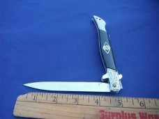 Reproduction German WII Folding lock-back Stiletto / Dagger, World War II Reproduction Knife Reproduction German WII Folding lock-back Stiletto / Dagger, World War II Reproduction Knife