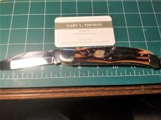 CANAL STREET ITEM #212309 HUGE 5 1/4 INCH FOLDING HUNTER DARK CARVED AMBER STAG BONE 420 STAINLESS CANAL STREET ITEM #212309 HUGE 5 1/4 INCH FOLDING HUNTER DARK CARVED AMBER STAG BONE 420 STAINLESS