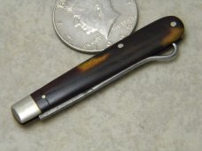 Ulster Knife Co Tortoise Shell Button Hook Knife Ulster Knife Co Tortoise Shell Button Hook Knife