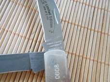 American Blade Col. Assoc. 1988 T 2 Knives leather in pouch Serial #0608 Case & Parker  Edwards