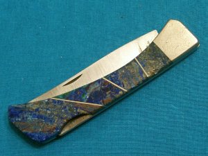SANTA FE STONEWORKS USA LOCKBACK FOLDING SURVIVAL CAMPING POCKET KNIFE KNIVES OLD