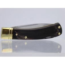 Schrade Old Timer 5OT Bruin Lockback with Streaked Buffalo Horn Handles and a New Blade Schrade Old Timer 5OT Bruin Lockback with Streaked Buffalo Horn Handles and a New Blade