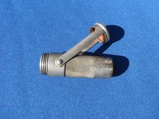ORIGINAL MARBLE'S GLADSTONE MICH. METAL MATCH SAFE HOLDER PAT'D 1900 ORIGINAL MARBLE'S GLADSTONE MICH. METAL MATCH SAFE HOLDER PAT'D 1900