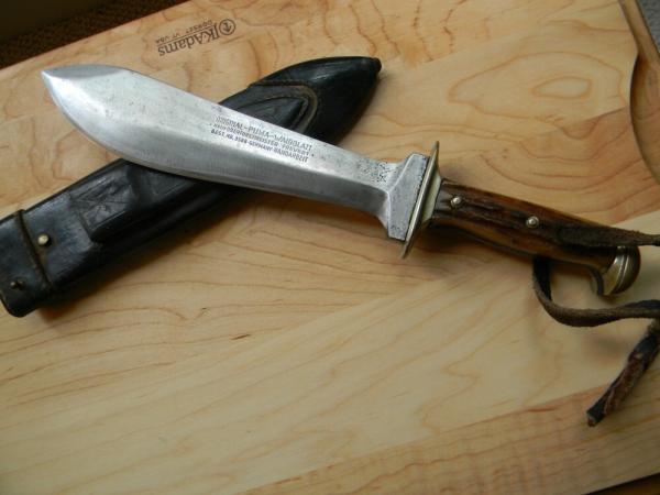 VINTAGE PUMA WAIDBLATE HUNTER KNIFE AND SHEATH VINTAGE PUMA WAIDBLATE HUNTER KNIFE AND SHEATH