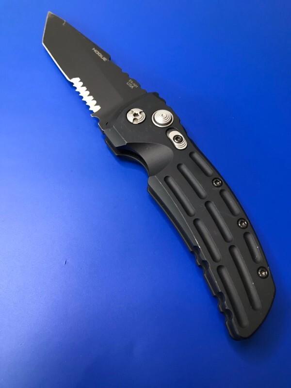 Hogue EX-A01 Automatic Folder:  Tanto Blade