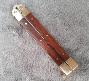 Vintage 1980's Brass/Rosewood Pakistan Excellent/NOS!
