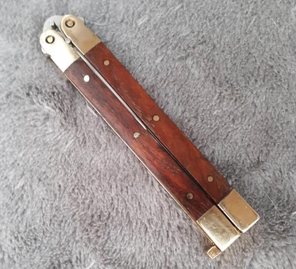 Vintage 1980's Brass/Rosewood Pakistan Excellent/NOS!