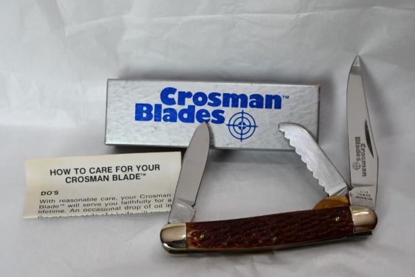 Crosman Blades 910 Stockman w/ Original box and wrapper!