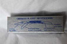 Crosman Blades 910 Stockman w/ Original box and wrapper!