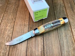 Schatt and Morgan Drop Point Equal End  Jack Stag (BDSM2)